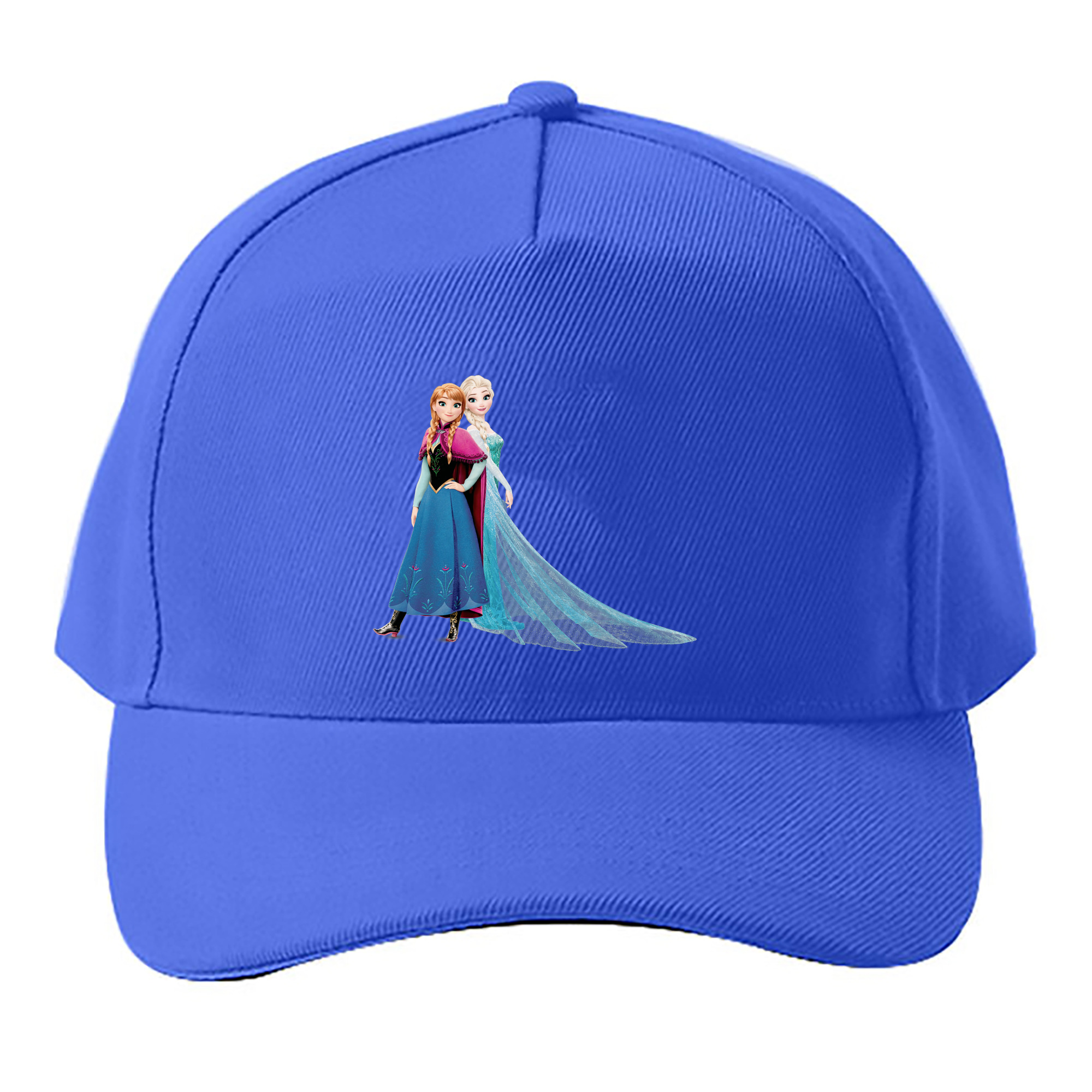 （画像用） アナと雪の女王 アンナ エルサ Frozen Anna Elsa ベースボールキャップ 綿100％ 男女兼用 帽子 スポーツ